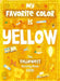 My Favorite Color Activity Book: Yellow by Odd Dot