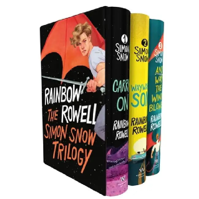 Simon Snow Boxed Set: Wayward Son, Carry On, Any Way the Wind Blows by Rainbow Rowell