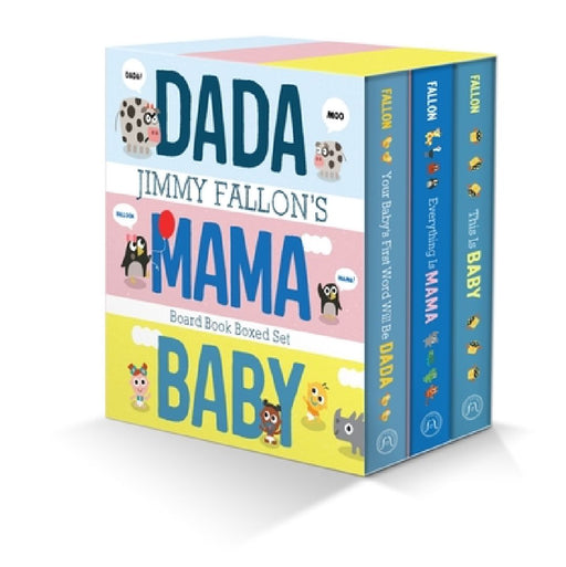 Jimmy Fallon's DADA MAMA and BABY Board Book Boxed Set  by Jimmy Fallon