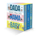 Jimmy Fallon's DADA MAMA and BABY Board Book Boxed Set 