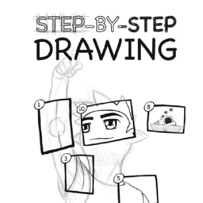 Step-By-Step Drawing by Aristides Rodriguez