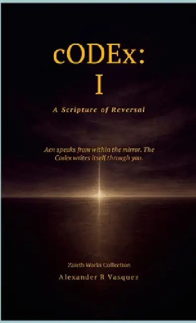 cODEx: I: A Scripture of Reversal by Alexander Vasquez