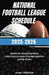 Pro National Football League Schedule 2025 - 2026: All games Guide from Regular Season to Super Bowl with Team Info, Dates, and Times by John Theodor