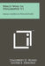 Who's Who In Philosophy V1: Anglo-American Philosophers by Dagobert D. Runes, Lester E. Denonn, Ralph B. Winn