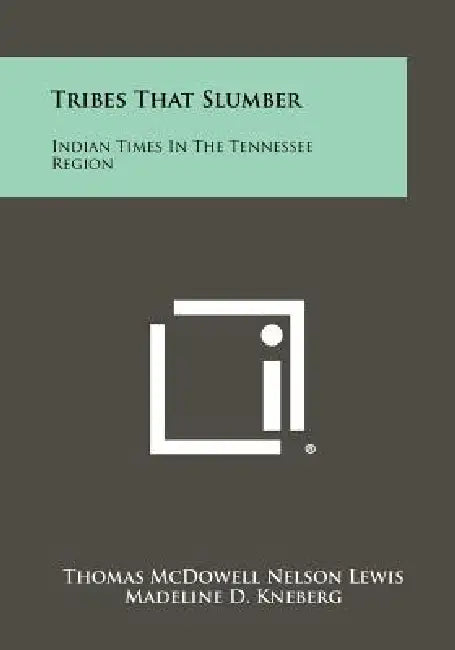 Tribes That Slumber: Indian Times In The Tennessee Region by Thomas McDowell Nelson Lewis, Madeline D. Kneberg