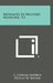 Advances in Military Medicine, V2 by E. Cowles Andrus, Detlev W. Bronk, Jr. Carden George A.