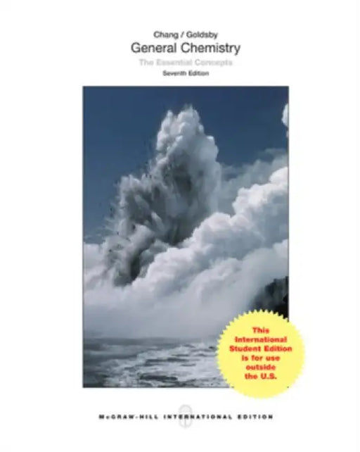 General Chemistry: The Essential Concepts by Raymond Chang