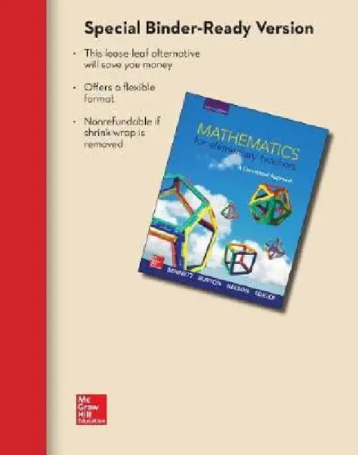 Mathematics for Elementary Teachers: A Conceptual Approach by Albert B./ Burton, Laurie J./ Nelson, Ted Bennett