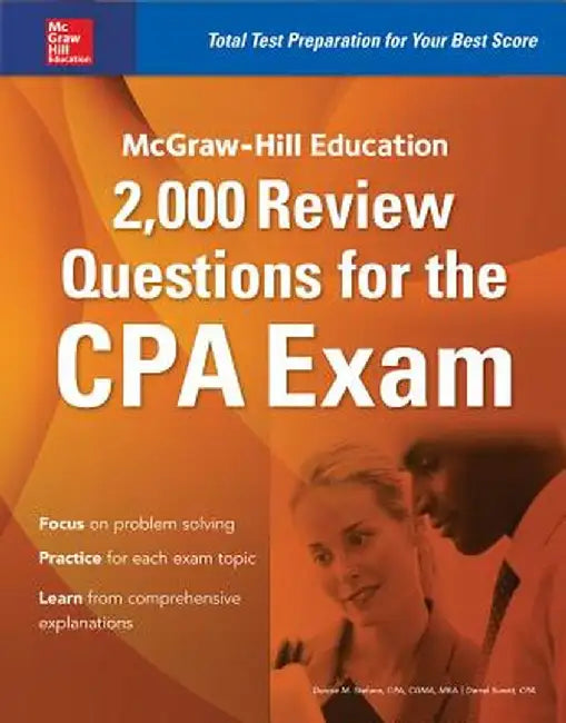 McGraw-Hill Education 2,000 Review Questions for the CPA Exam by Denise M. Stefano
