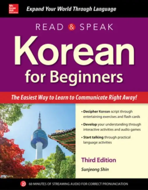Read and Speak Korean for Beginners, Third Edition by Sunjeong Shin
