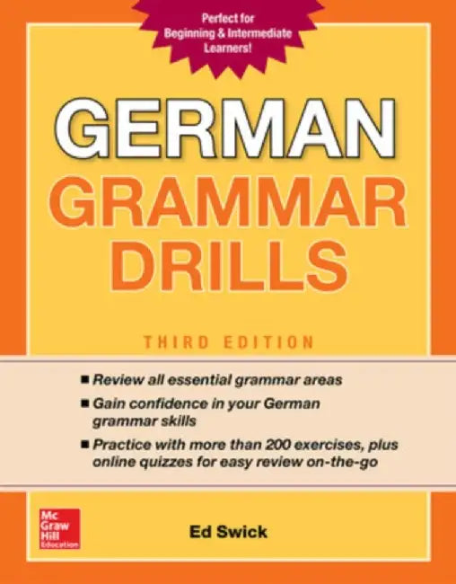 German Grammar Drills by Swick, Ed