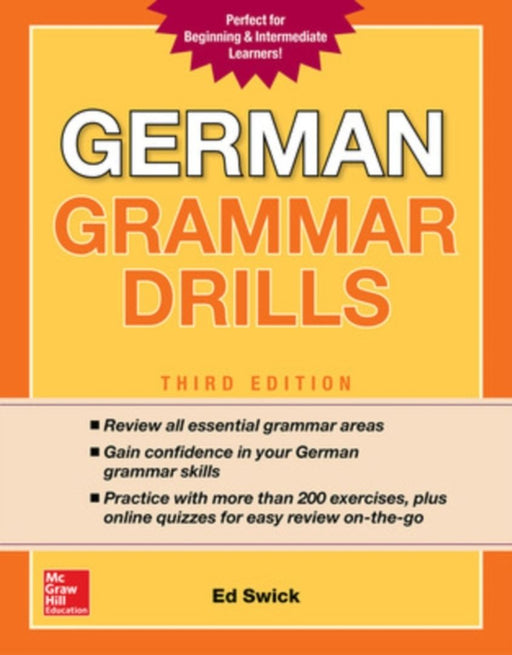 German Grammar Drills by Swick, Ed