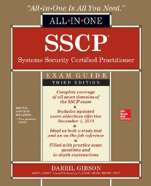 Sscp Systems Security Certified Practitioner All-In-One Exam Guide, Third Edition by Darril Gibson