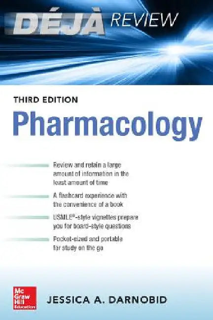 Deja Review: Pharmacology, Third Edition by Jessica Gleason