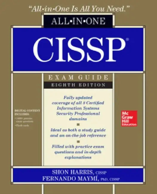 Cissp All-In-One Exam Guide, Eighth Edition 