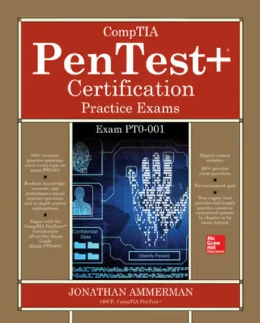 Comptia Pentest+ Certification Practice Exams (Exam Pt0-001) by Ammerman, Jonathan