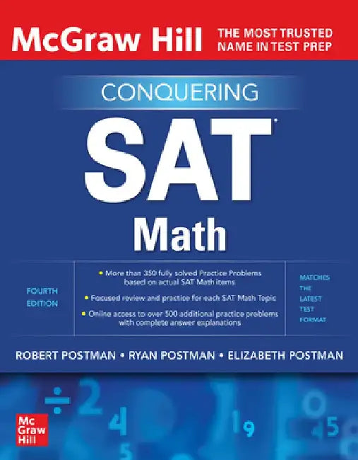 Conquering SAT Math, Fourth Edition by Robert Postman