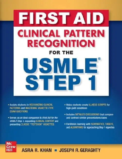 First Aid Pattern Recognition for the USMLE Step 1 by Asra Khan