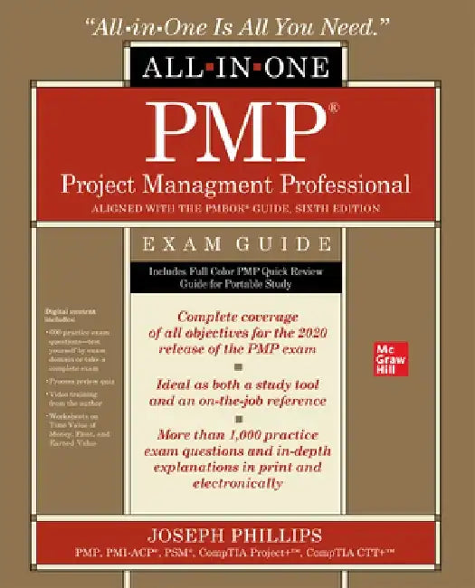 Pmp Project Management Professional All-In-One Exam Guide by Joseph Phillips