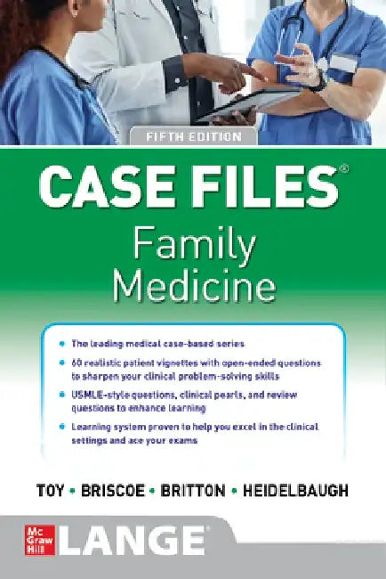 Case Files Family Medicine 5th Edition by Eugene C. Toy