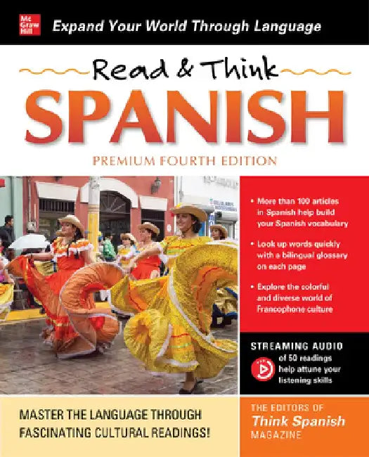 Read & Think Spanish, 4th Edition by The Editors of Think Spanish