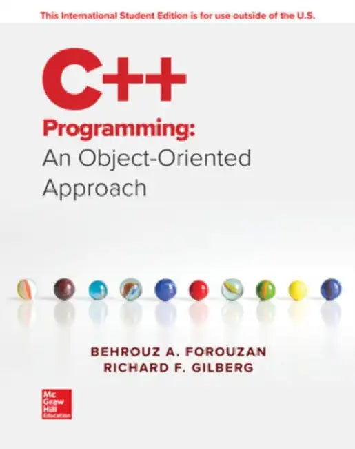 ISE C++ Programming: An Object-Oriented Approach by Behrouz A. Forouzan