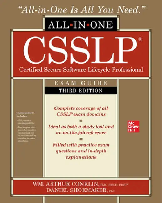 Csslp Certification All-In-One Exam Guide, Third Edition by Wm Arthur Conklin