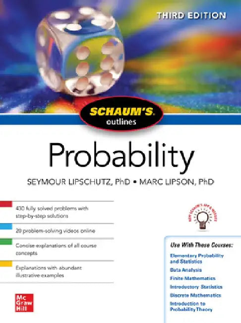 Schaum's Outline of Probability, Third Edition by Seymour Lipschutz