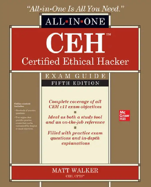 Ceh Certified Ethical Hacker All-In-One Exam Guide, Fifth Edition by Matt Walker