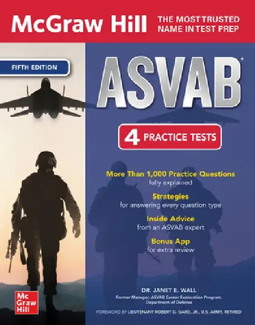 McGraw Hill Asvab, Fifth Edition by Janet E. Wall