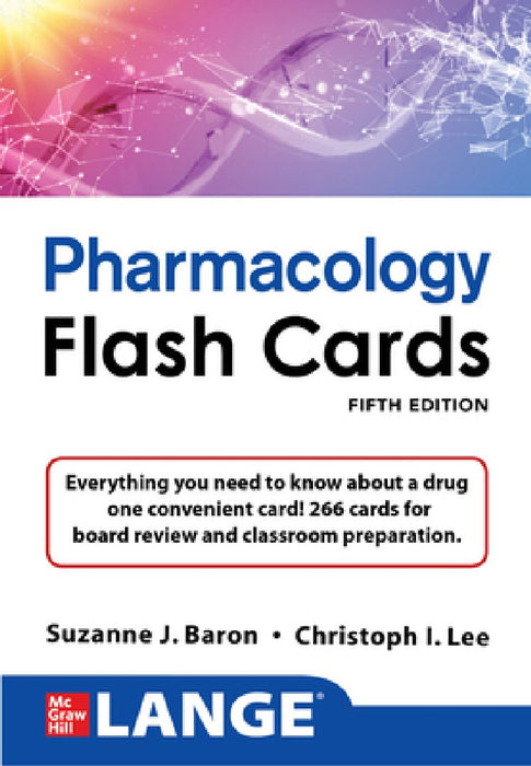 Lange Pharmacology Flashcards, Fifth Edition
