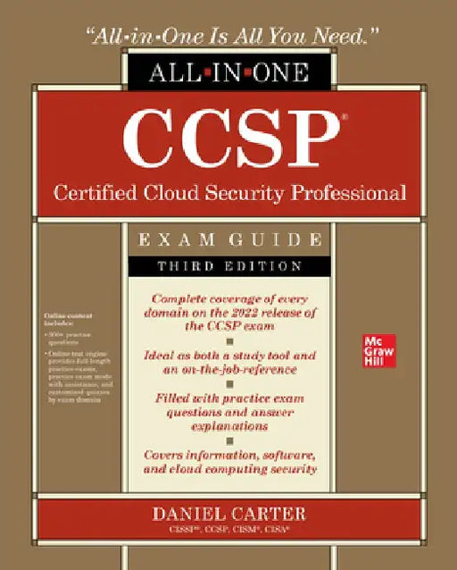 Ccsp Certified Cloud Security Professional All-In-One Exam Guide, Third Edition by Daniel Carter