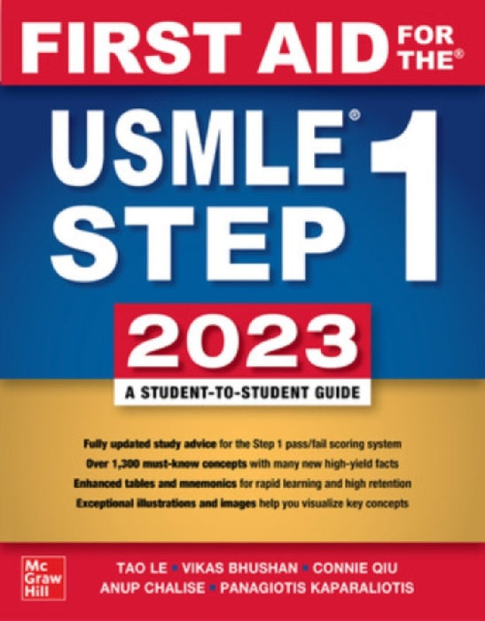 First Aid for the USMLE Step 1 2023 33e: Bhushan