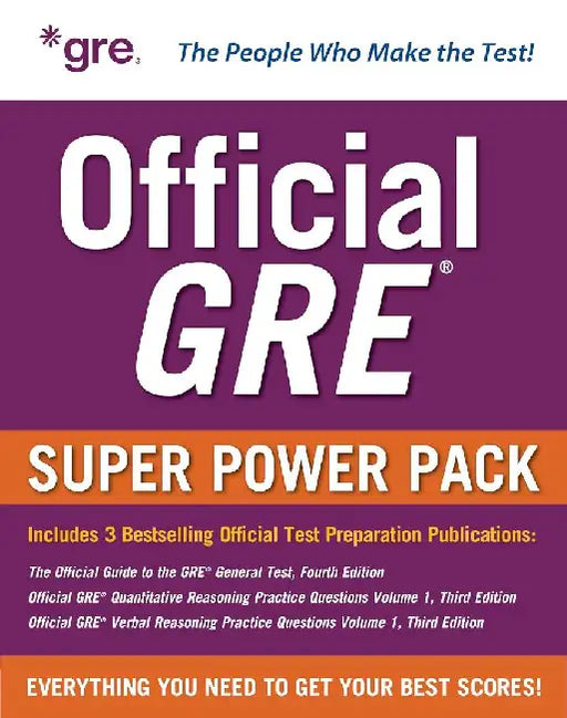 Official GRE Super Power Pack, Third Edition by Educational Testing Service