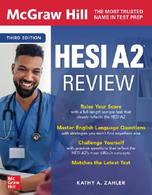 McGraw Hill Hesi A2 Review, Third Edition by Kathy A. Zahler
