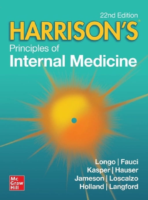 Harrison's Principles of Internal Medicine Twenty-Second Edition (Vol.1 & Vol.2)  by Dan Longo