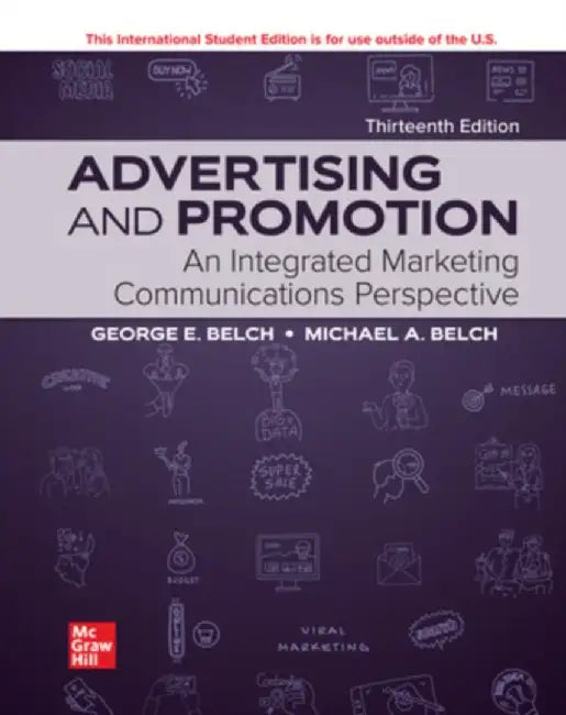 Advertising and Promotion ISE by George Belch