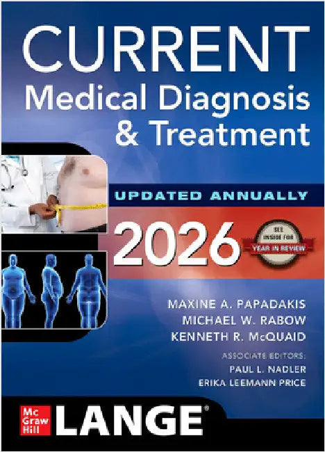 Current Medical Diagnosis & Treatment 2026 by Maxine A. Papadakis