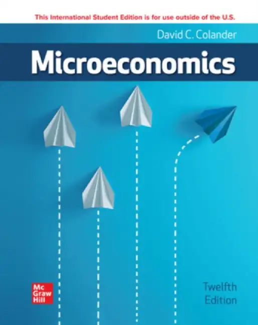 Microeconomics ISE by David Colander