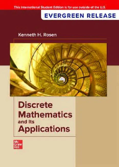 Discrete Mathematics And Its Applications 2025 Release Ise by Kenneth Rosen