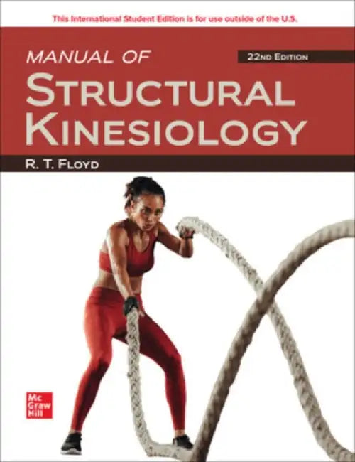 Manual of Structural Kinesiology ISE by R .T. Floyd