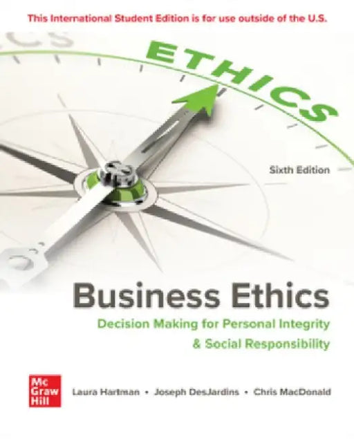 Business Ethics ISE by Laura Hartman