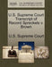 U.S. Supreme Court Transcript of Record Spreckels V. Brown by U. S. Supreme Court