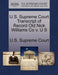 U.S. Supreme Court Transcript of Record Old Nick Williams Co V. U S by U. S. Supreme Court