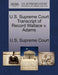 U.S. Supreme Court Transcript of Record Wallace V. Adams by U. S. Supreme Court