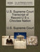 U.S. Supreme Court Transcript of Record U S v. Choctaw Nation by U. S. Supreme Court