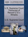 U.S. Supreme Court Transcript of Record U S V. Winans by U. S. Supreme Court