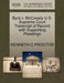 Byrd V. McCready U.S. Supreme Court Transcript of Record with Supporting Pleadings by Kenneth C. Proctor
