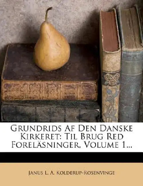 Grundrids AF Den Danske Kirkeret: Til Brug Red Forelasninger, Volume 1... by Janus L. a. Kolderup-Rosenvinge