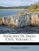 Principes De Droit Civil, Volume 1... by François Laurent